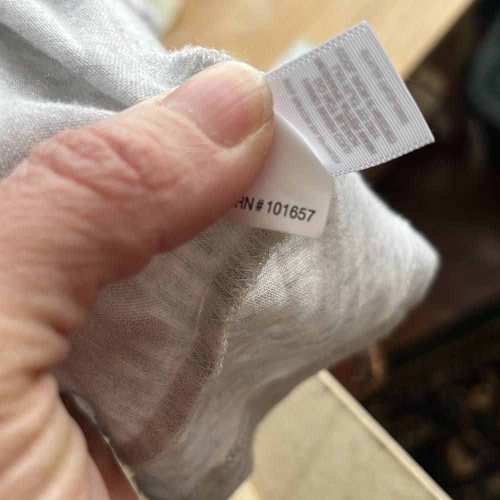 BNWOT Tresics flyaway gray cardigan - Picture 7 of 11